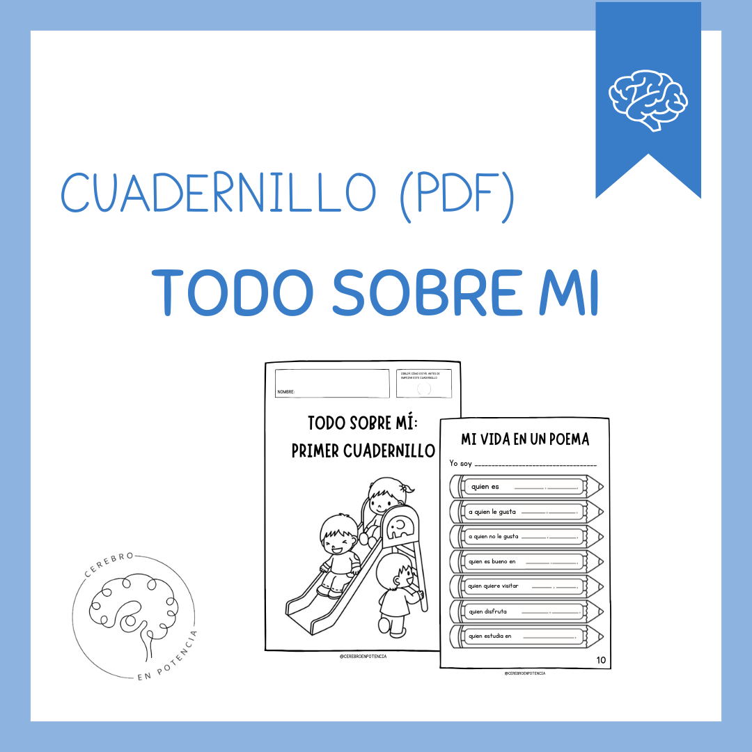 Cuadernillo: Todo sobre mí