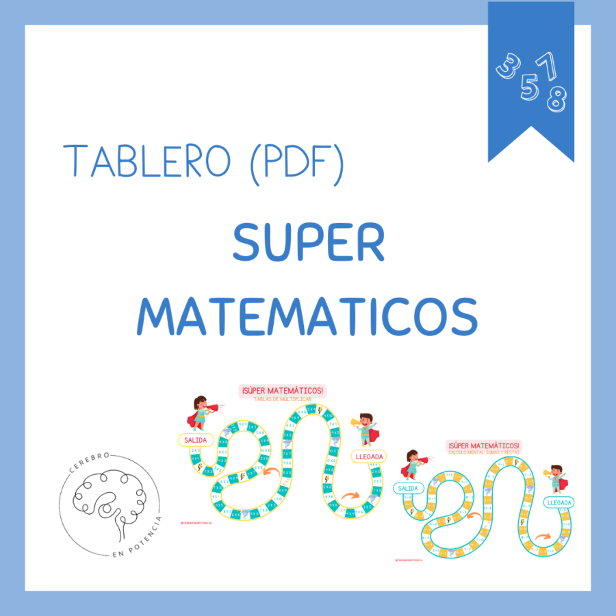 Tablero: Súper Matemáticos