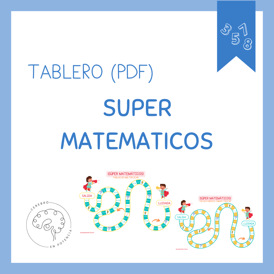 Tablero: Súper Matemáticos
